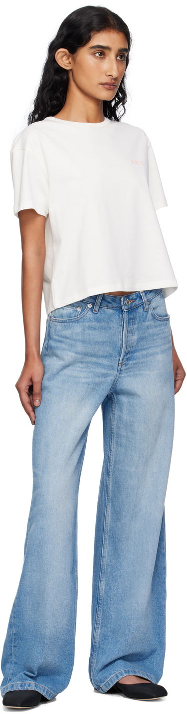 Jeans A.P.C. A.P.C. Elisabeth Wide-Leg Jeans Blå | COHIC-F09181, 3