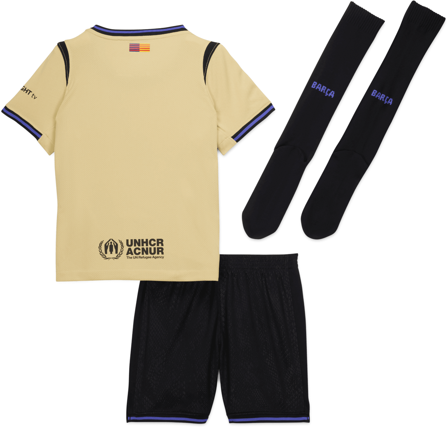 Jersey Nike FC Barcelona Dri-FIT Minikit Away Jersey Set 2025/26 Gul | hj5618-784, 1