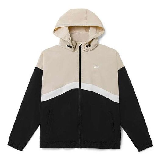 Vindjacka Vans Vans Colorblock Casual Hooded Jacket Beige | VN0A5H8X2N1, 0
