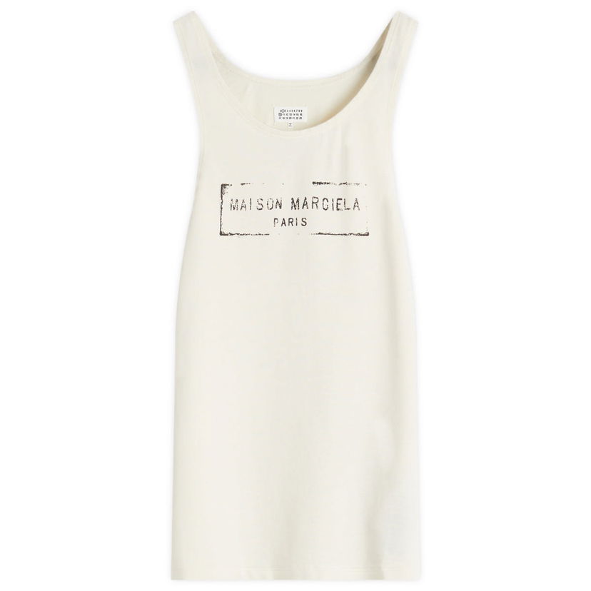 Linne Maison Margiela Maison Margiela Logo Vest Top Beige | S51NL0048S24522103