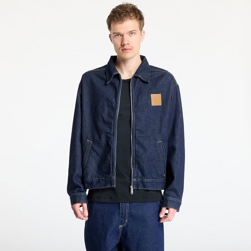 Jacka CALVIN KLEIN Calvin Klein Jeans Relaxed Zip Denim Jacket Blå | J30J327087 1AP