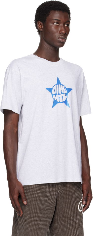 T-shirt Dime Dime Star Graphic T-Shirt Grå | DIMESU2562ASH, 1