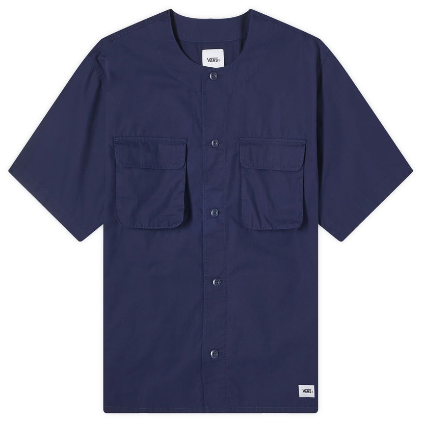 T-shirt Vans Cargo Woven LX in Baritone Mörkblå | VN000GVTCIE