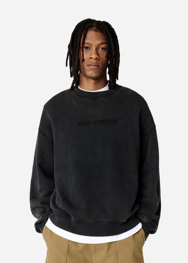 Sweatshirt AXEL ARIGATO Washed Sweatshirt Svart | A3122004, 2