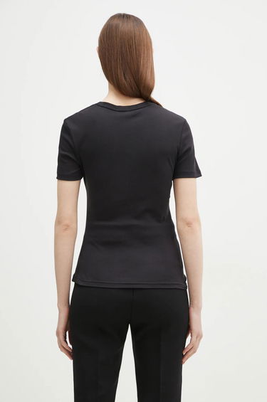 T-shirt Samsoe Samsoe Samsoe Samsoe Saevelyn Fitted T-Shirt Svart | F24400022, 2