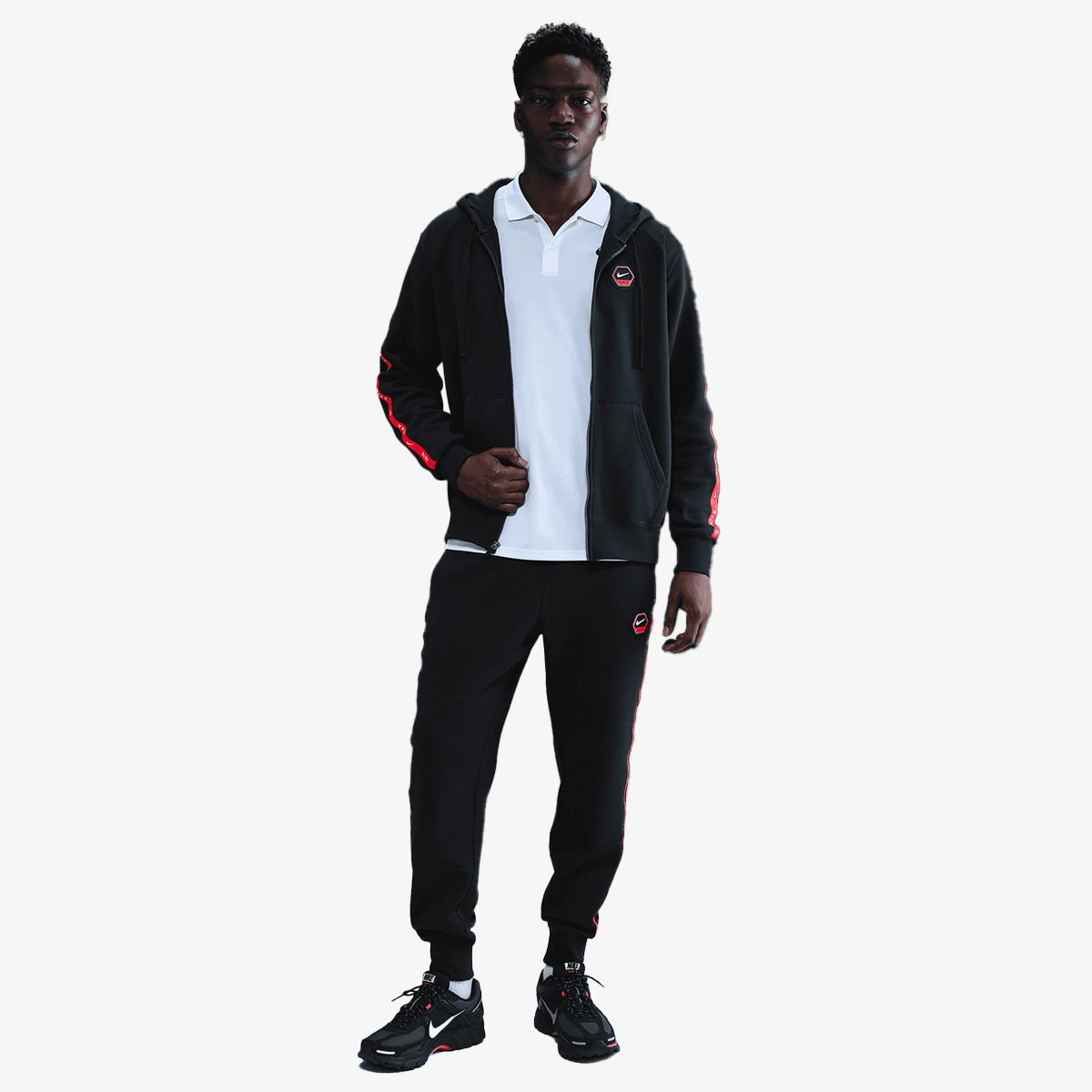 Sweatshirt Nike NSW Club Fleece Hoodie Svart | IH4285-010, 1