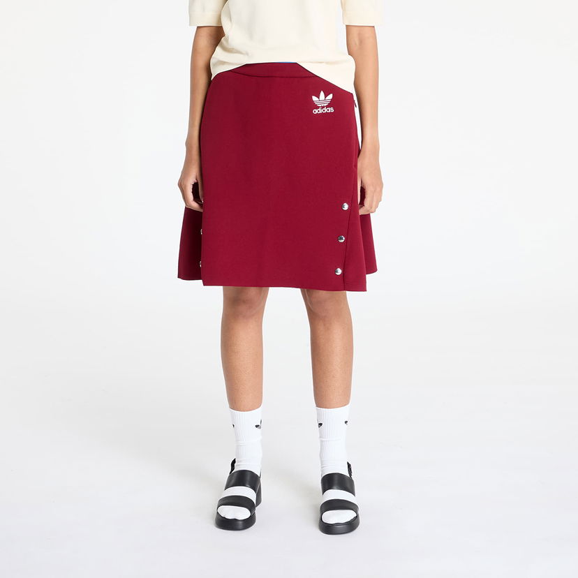 Kjol adidas Originals Wales Bonner x Knit Skirt Röd | JL9588