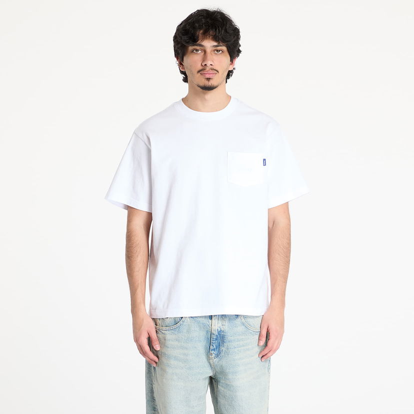 T-shirt Awake NY Awake NY Pocket Short Sleeve T-Shirt Vit | AWK-SP25-TP011-WHI