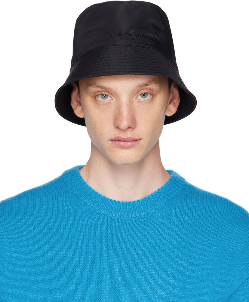 Hatt WOOYOUNGMI Nylon Bucket Hat Svart | W233AC53