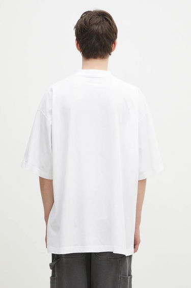 T-shirt VETEMENTS Oversized Print T-Shirt Vit | UA66TR625W, 2