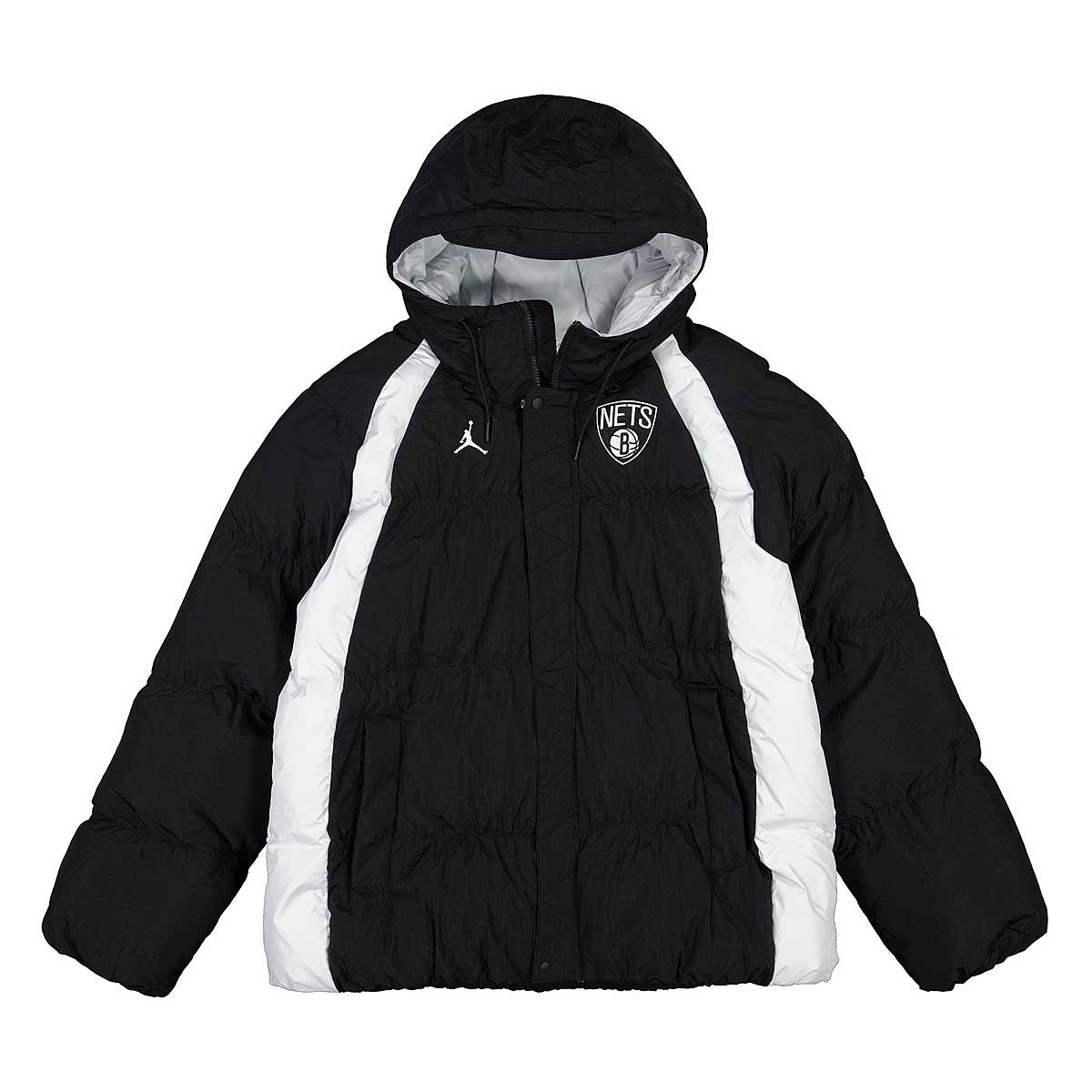 Pufferjacka Nike NBA Brooklyn Nets Courtside Puffer Jacket Svart | DN9769-010, 1