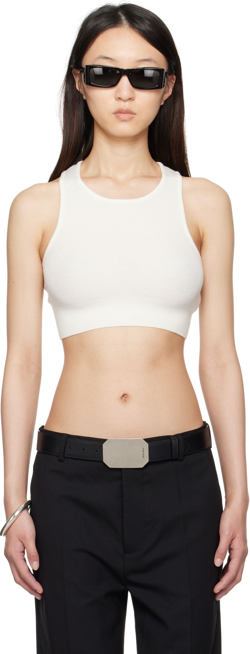 Linne Fear of God Fear of God ESSENTIALS Soft Rib Sport Tank Top Vit | 192SP257694FW
