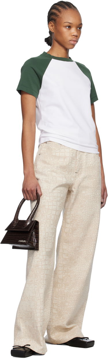 T-shirt Jacquemus Jacquemus La Croisière 'The Baseball Mini' T-Shirt Vit | 25E251JS205-2031, 3