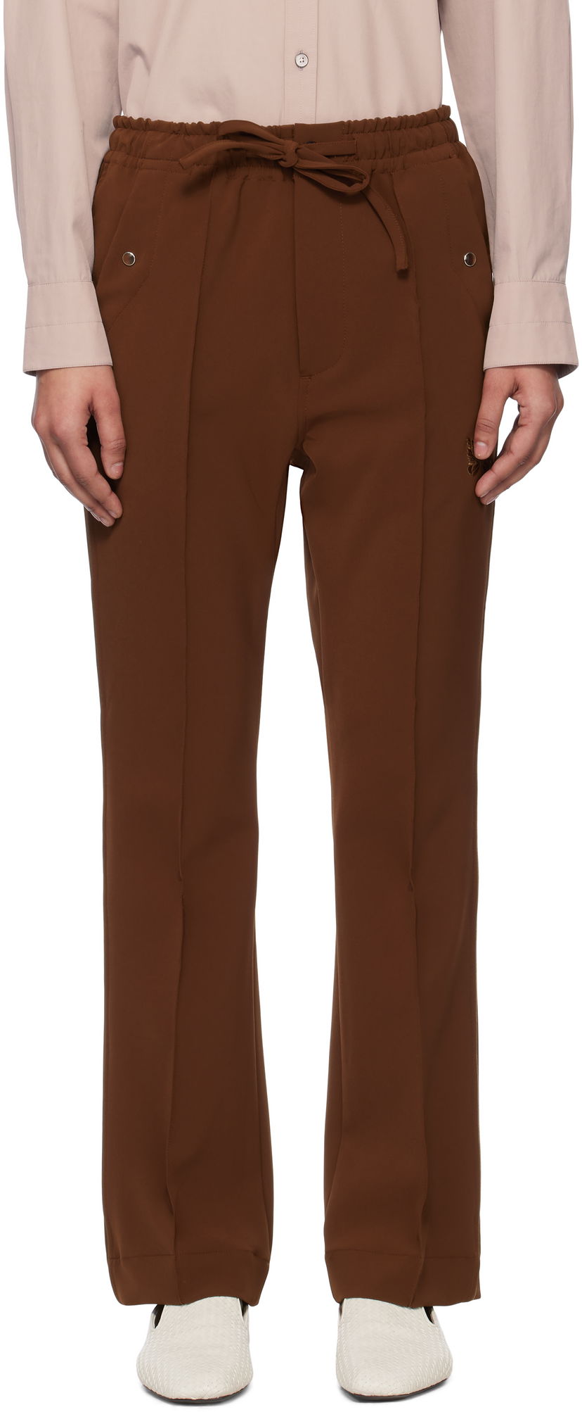 Byxor Needles Needles Piping Cowboy Trousers Brun | QV218