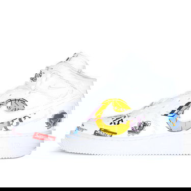 Sneakers och skor Nike Supreme x NBA x Air Force 1 Mid 07 Vit | AQ8017-100, 2