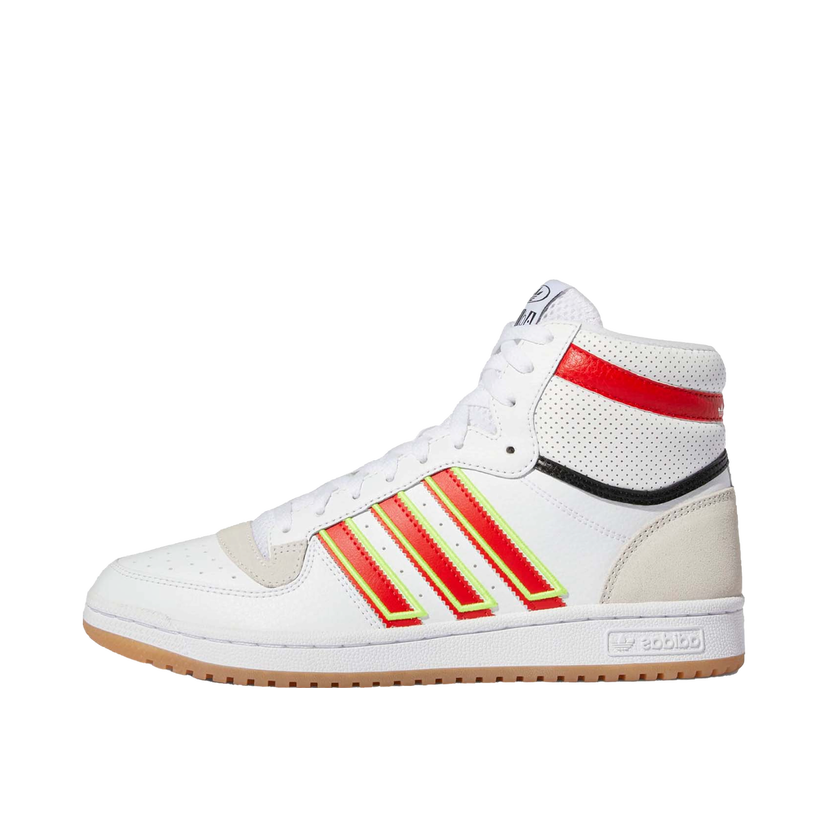 Sneakers och skor adidas Originals Top Ten RB White Red Solar Yellow Gum Vit | GX0753