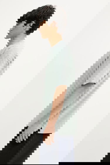 T-shirt Samsoe Samsoe Joel T-Shirt Beige | M22300126, 4