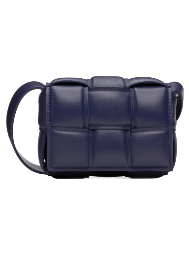 Axelväska Bottega Veneta Candy Padded Cassette Bag Blå | 716648 VCQR1