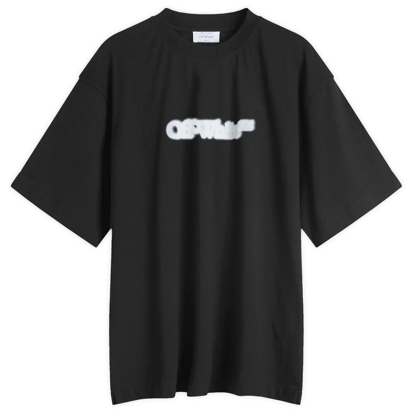 T-shirt Off-White Spray Arrow Slim T-Shirt, Size Large Svart | OMAA027S25JER00B1001