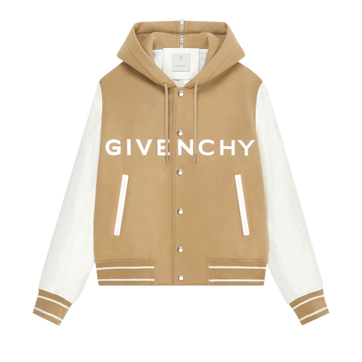 Bomberjacka Givenchy Hooded Bomber Jacket Beige | BM00XX6Y16 118, 0