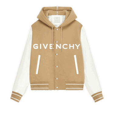Bomberjacka Givenchy Hooded Bomber Jacket Beige | BM00XX6Y16 118, 0