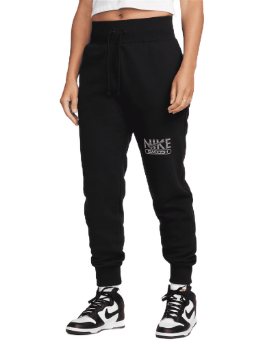 Träningsbyxor Nike Sportswear Swoosh Svart | DR5615-010