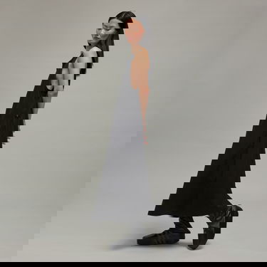 Klä Y-3 Washed Twill Maxi Dress Svart | IW7468, 1