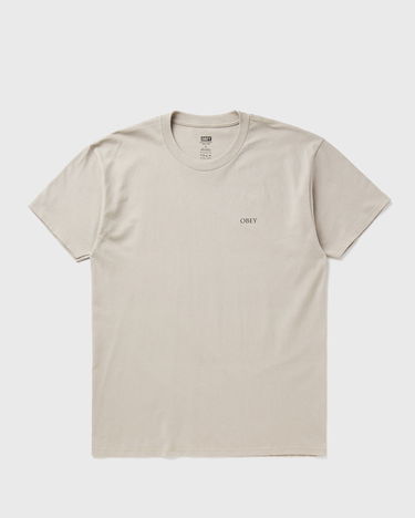 T-shirt OBEY Obey Peace & Justice Statue T-Shirt Beige | 165264238-SIG, 1