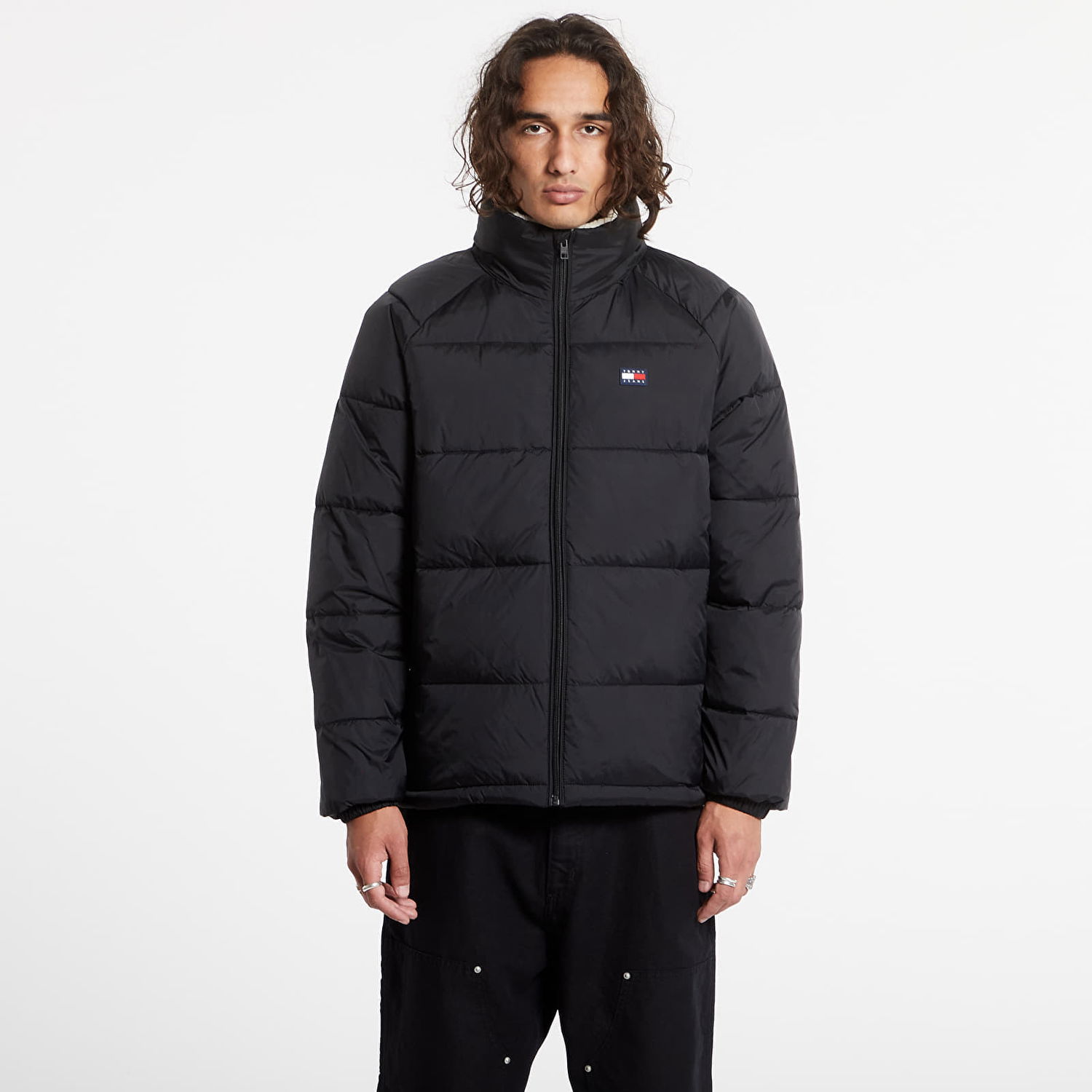 Pufferjacka Tommy Hilfiger Vail Puffer Ext Black Svart | DM0DM20003 BDS, 0