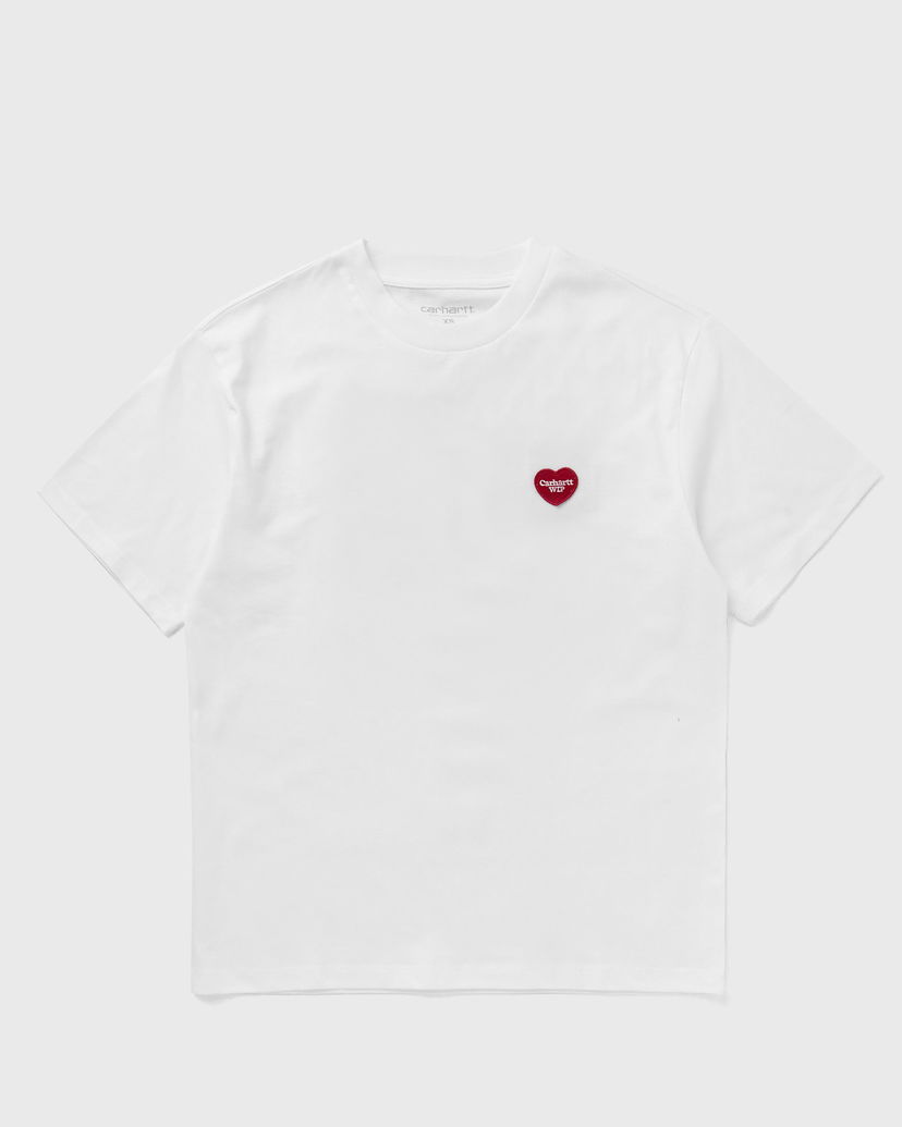 T-shirt Carhartt WIP Short Sleeve Heart Patch T-Shirt Vit | I032318-1WZ.XX