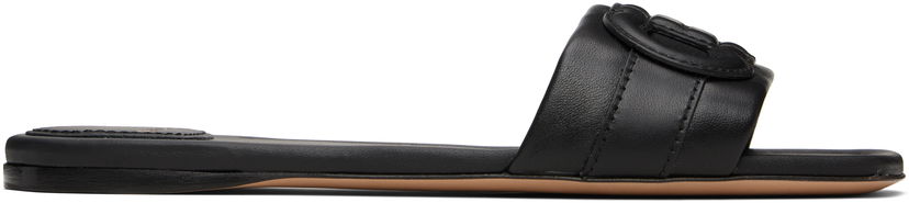 Tillbehör FERRAGAMO Salvatore Ferragamo Gancini Slides Svart | 779890