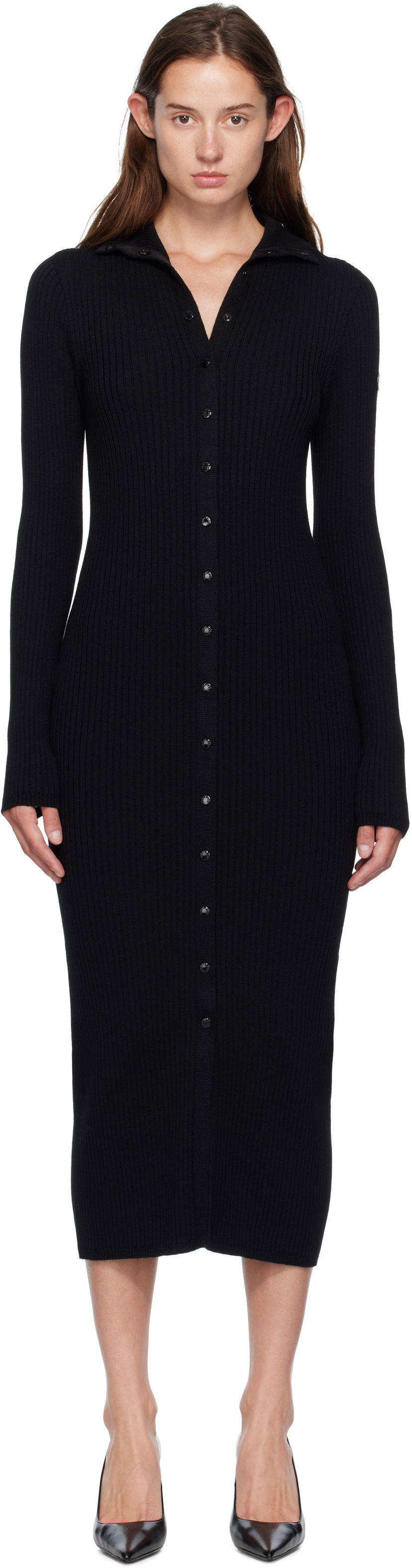 Klä Moncler EE72 Maxi Dress Svart | K24039L00001M1131