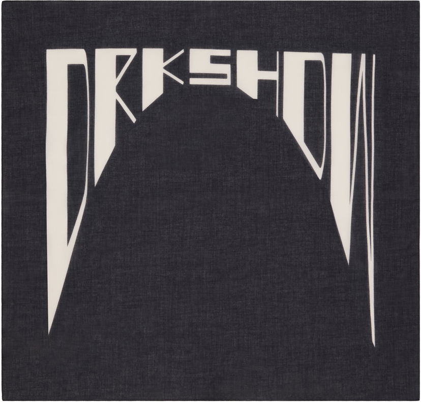 Halsduk Rick Owens Rick Owens DRKSHDW Hollywood Cotton Bandana Mörkblå | DA01E3471 SCAEP4