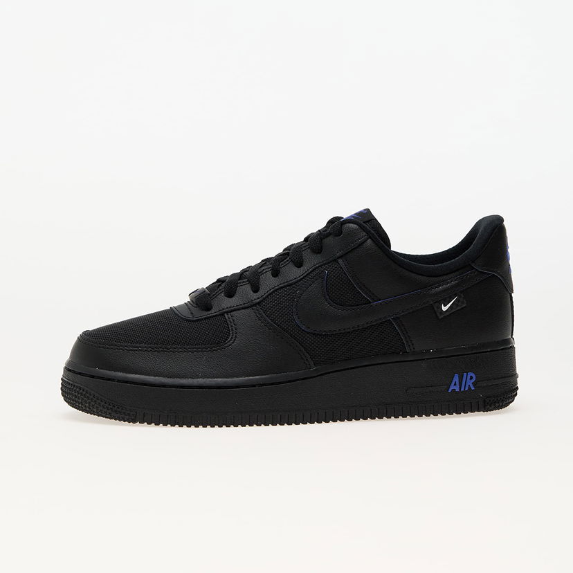 Sneakers och skor Nike Air Force 1 '07 Black/ Black-Astronomy Blue-White Svart | HM9605-001