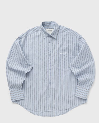 Skjorta Carhartt WIP Grimsby Long Sleeve Shirt Blå | I035134-30O.XX, 0