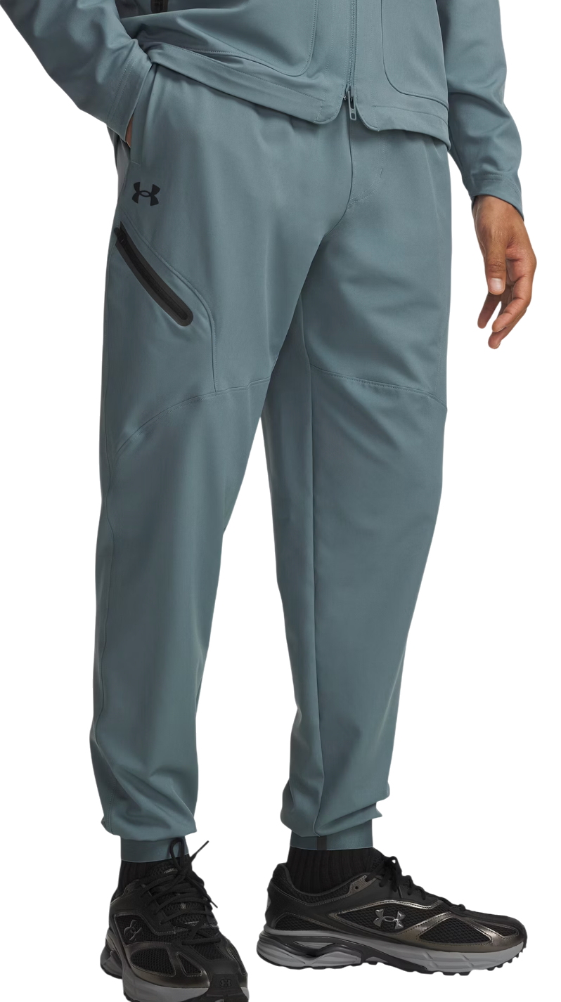 Träningsbyxor Under Armour Unstoppable Woven Jogger Turkos | 1388823-587