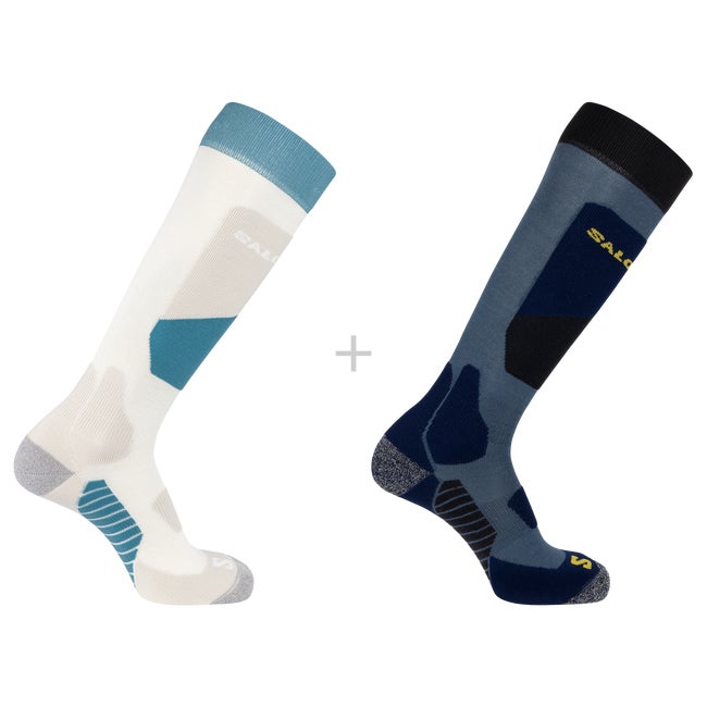 Strumpor Salomon Two-Pack Ski Socks Vit | LC2375200