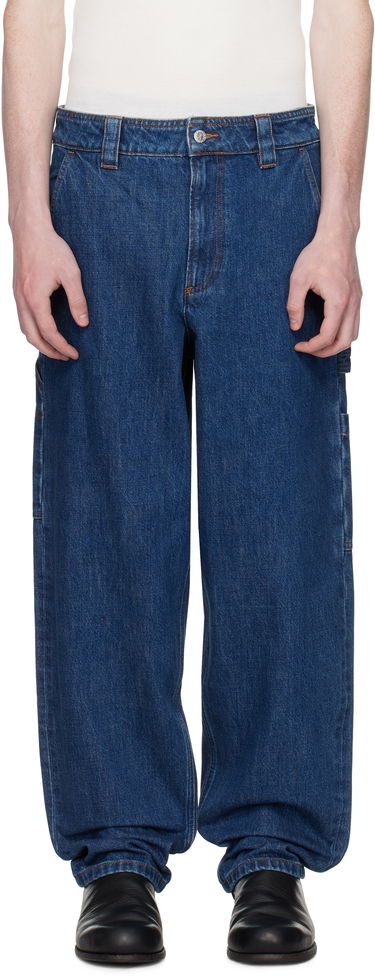 Jeans A.P.C. A.P.C. Fergus Loose Fit Jeans Blå | COHJK-M08500, 0