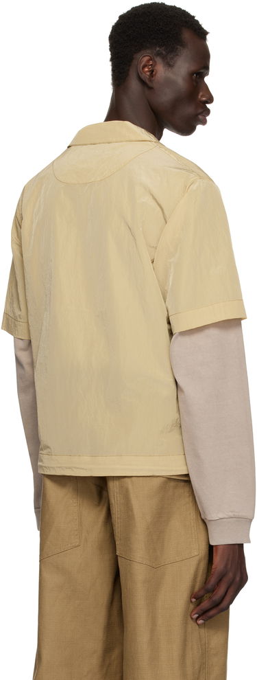 Polotröja Ranra RANRA Foreger Shiny Nylon Polo Beige | AMSS25PO02551, 2