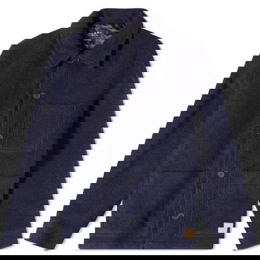 Jacka A.P.C. Emile Wool Chore Jacket Mörkblå | WVBCA-H02713-IAK, 0