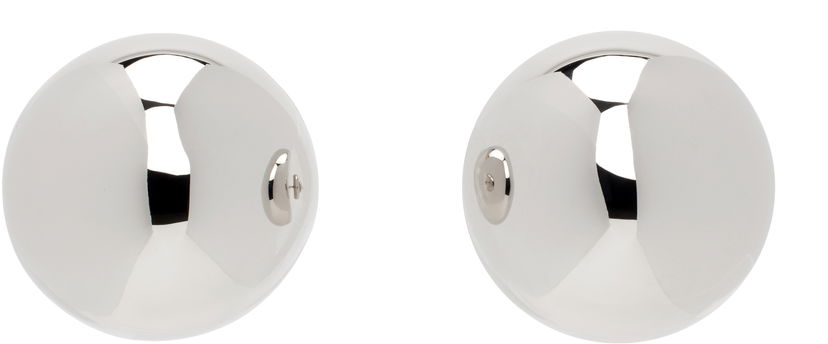 Örhängen Givenchy Givenchy Curve Earrings Metallisk | BF112DF003040