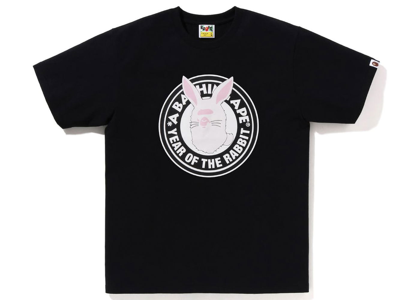 T-shirt BAPE Year of the Rabbit Ape Head Tee Svart | 1J20-110-002, 0