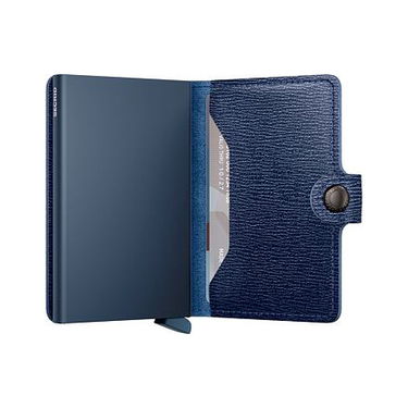 Plånbok Secrid Miniwallet - Crisple - Navy Mörkblå | MC-Navy, 1