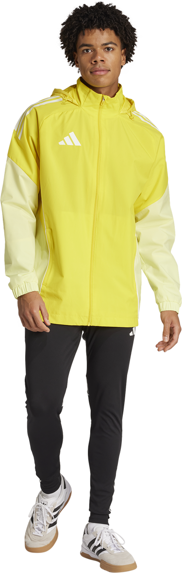 Vindjacka adidas Performance adidas TIRO25C All-Weather Hooded Jacket Gul | ji8958, 4