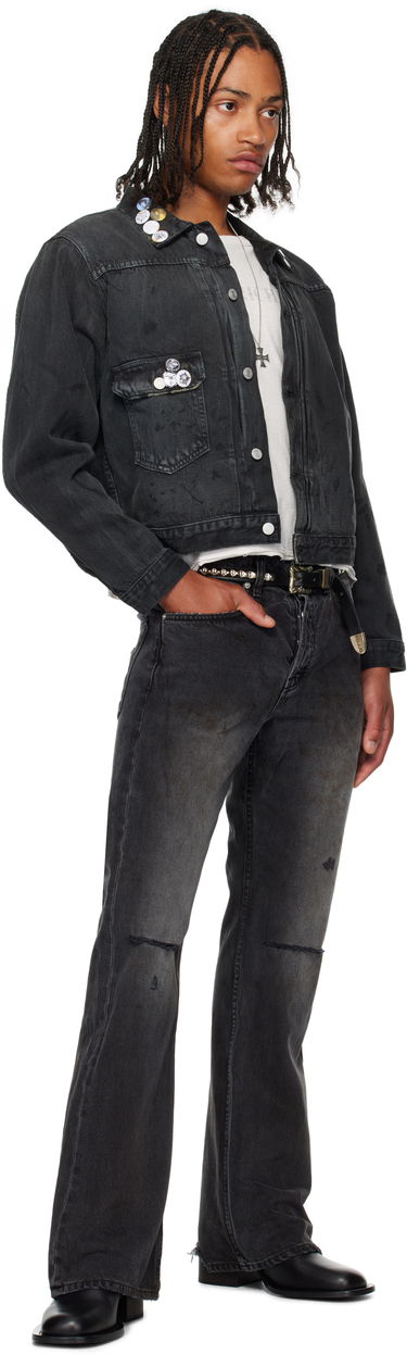 Jeans Enfants Riches Déprimés Enfants Riches Déprimés Wider Flare Leg Jeans Svart | 050-400, 4