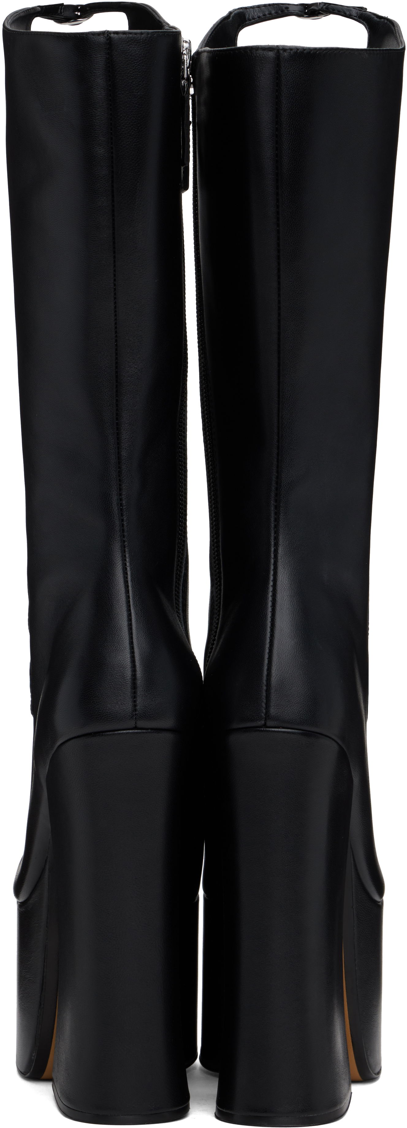 Kläder Marc Jacobs Marc Jacobs 'The Kiki' Platform Knee-High Boots Svart | 3F3FBO001F02, 1