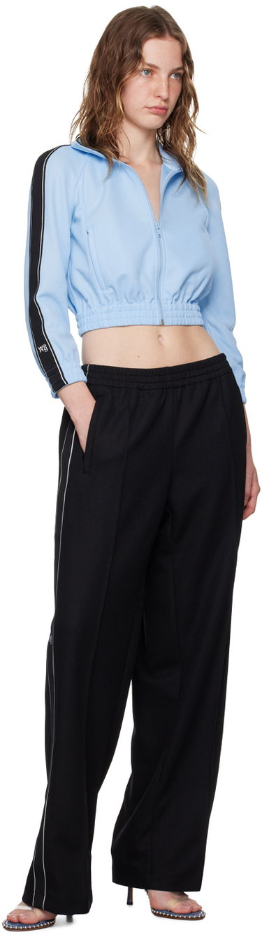 Träningsoverall Alexander Wang Alexander Wang.t Cropped Track Jacket Blå | 4CC3242091, 3