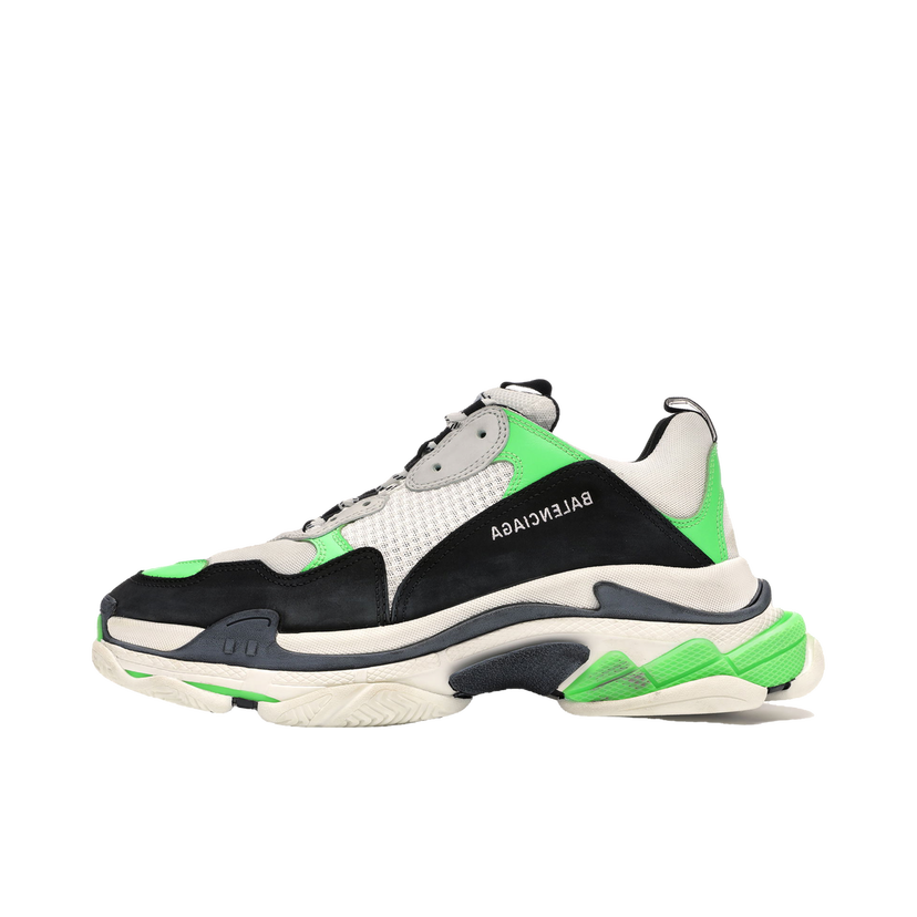 Sneakers och skor Balenciaga Triple S Green Black Svart | 536737W09O69063