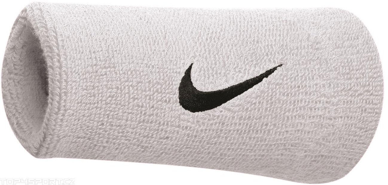 Tillbehör Nike SWOOSH DOUBLEWIDE WRISTBANDS Vit | nnn05101os-101, 0