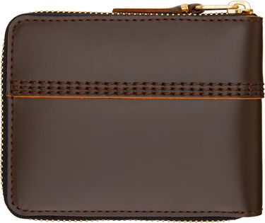 Plånbok Comme des Garçons COMME des GARÇONS Triple Stitch Zip Wallet Brun | SA7100TS, 1